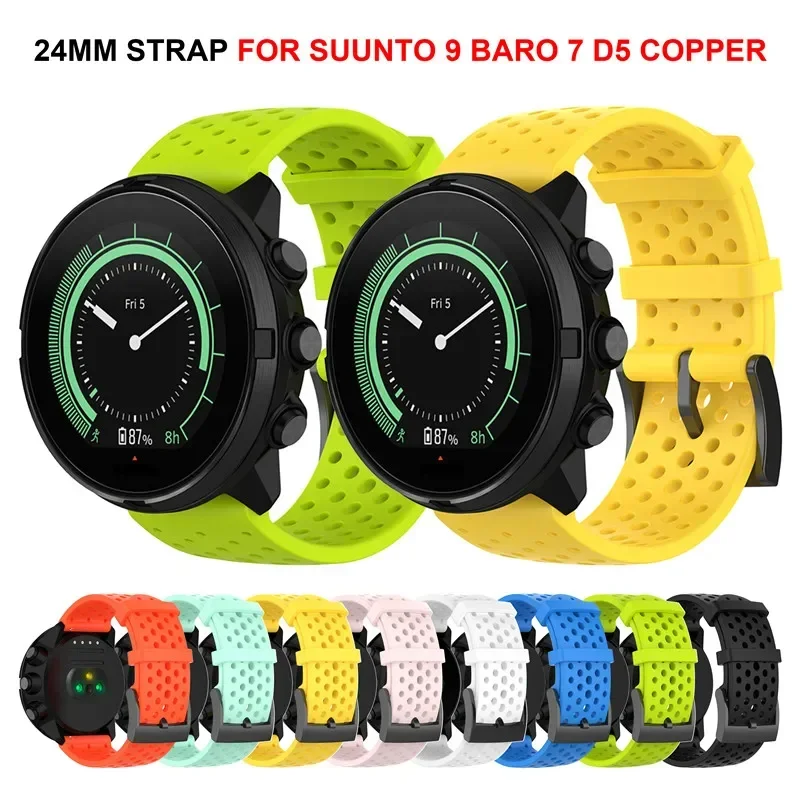 24mm Silicone Band For SUUNTO  - đánh giá và giá Fossil Watches Smartwatch Hybrid