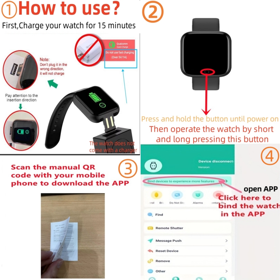 Smart Watch Message Remind Mus - đánh giá và giá Smartwatch Watches For Men Digital