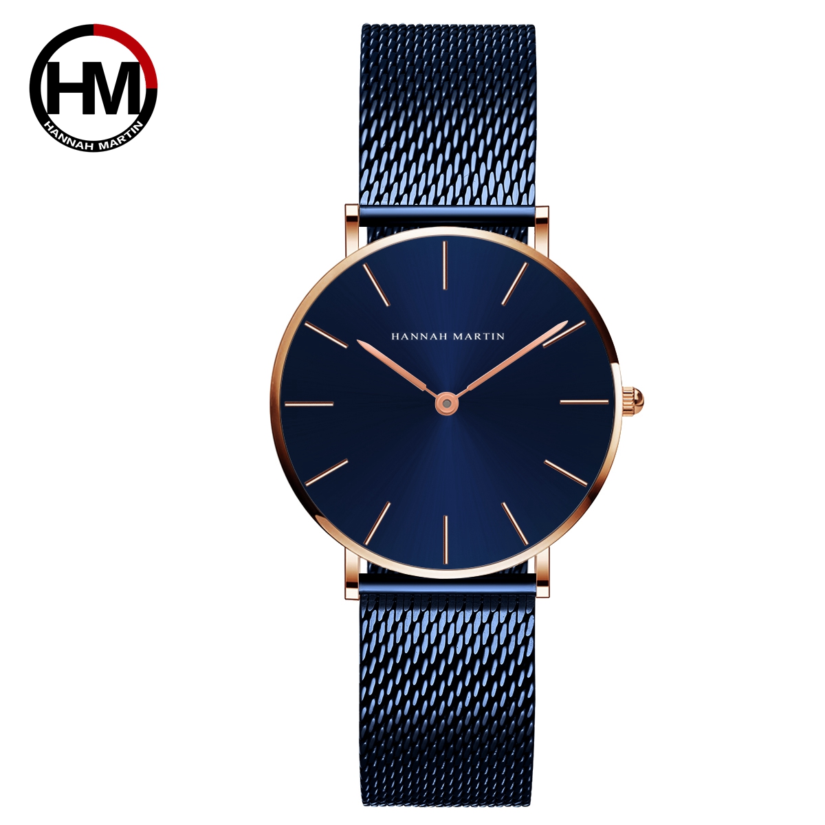 Women's Watch Hannah Martin Br - đánh giá và giá Mesh Stainless Strap