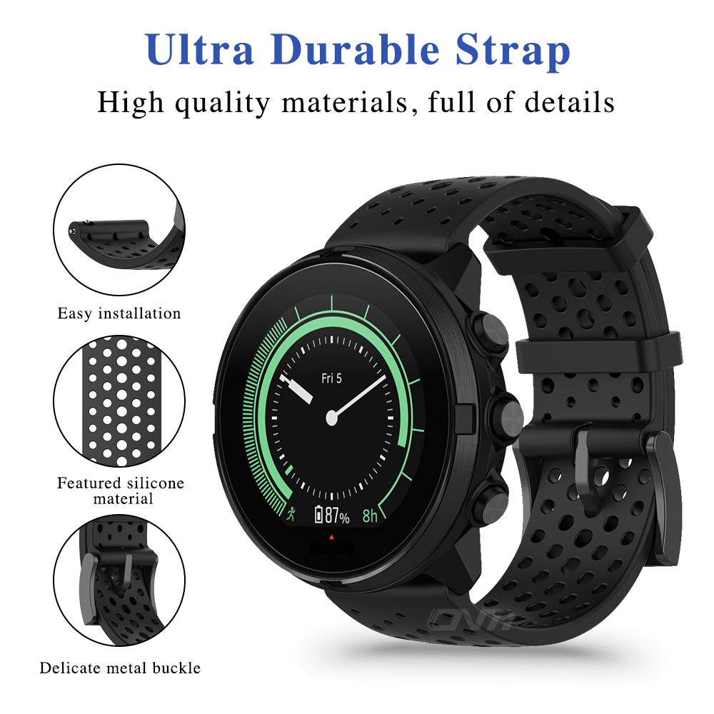 Silicone Bracelet for Suunto 7 - đánh giá và giá Fossil Watches Smartwatch Hybrid