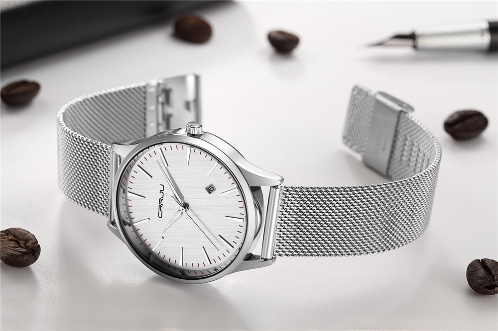 CRRJU Calander Kinh Doanh Ngườ - đánh giá và giá Mesh Stainless Strap