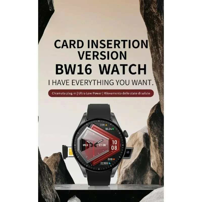 New 4G Smartwatch BW16: WiFi | - đánh giá và giá Heart Rate Gps Watch