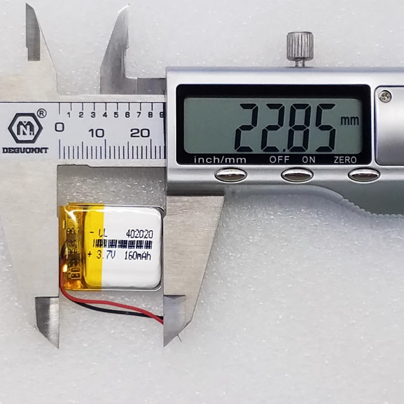 402020 3.7V 160mAh Li-Polymer  - đánh giá và giá Smartwatch Pebble Watches