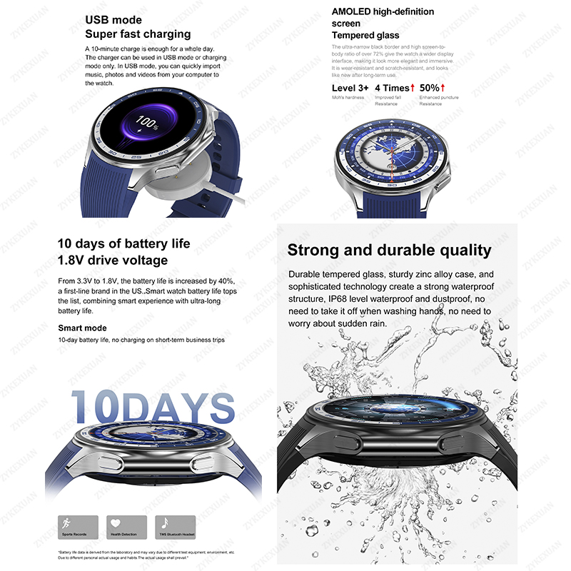 2025 New For OPPO Watch X High - đánh giá và giá Smartwatch Timex Watches For Men