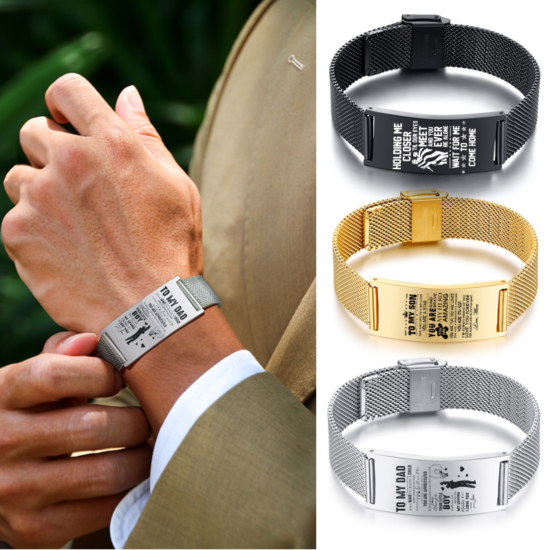 Nam Vòng Tay Đồng Hồ Thiên Nhi - đánh giá và giá Mesh Stainless Strap
