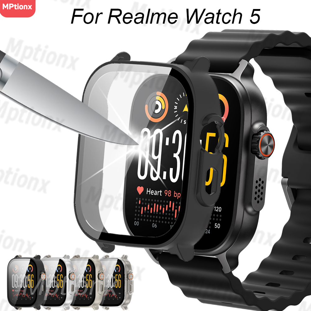 PC Case+Glass for Realme Watch - đánh giá và giá Watch S Realme
