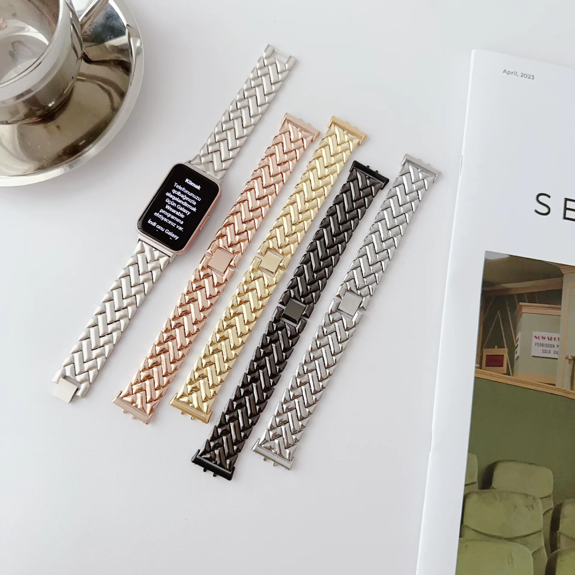New Wristband Metal Strap for  - đánh giá và giá Smartwatch New Watches For Men