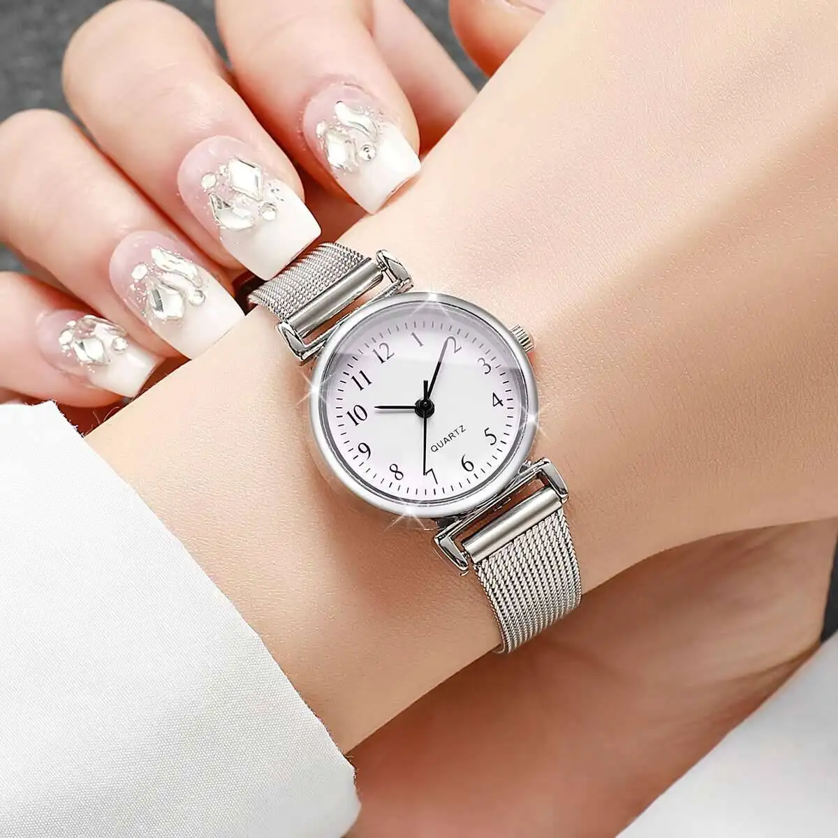 1/2PCS Fashion Women Watches S - đánh giá và giá Mesh Stainless Strap