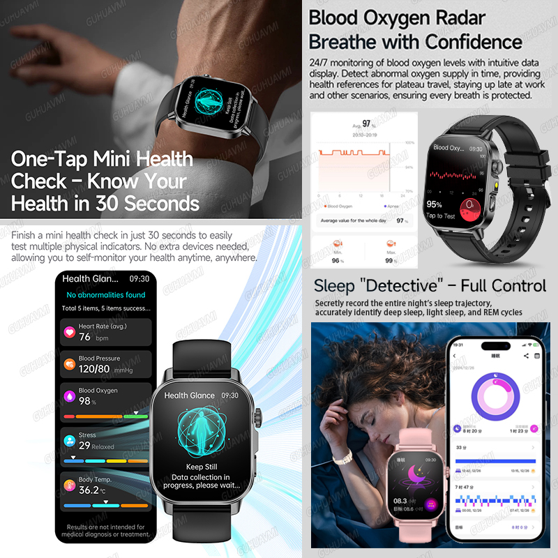 2026 New Health Smart Watch Pr - đánh giá và giá Smartwatch Watches For Men Digital
