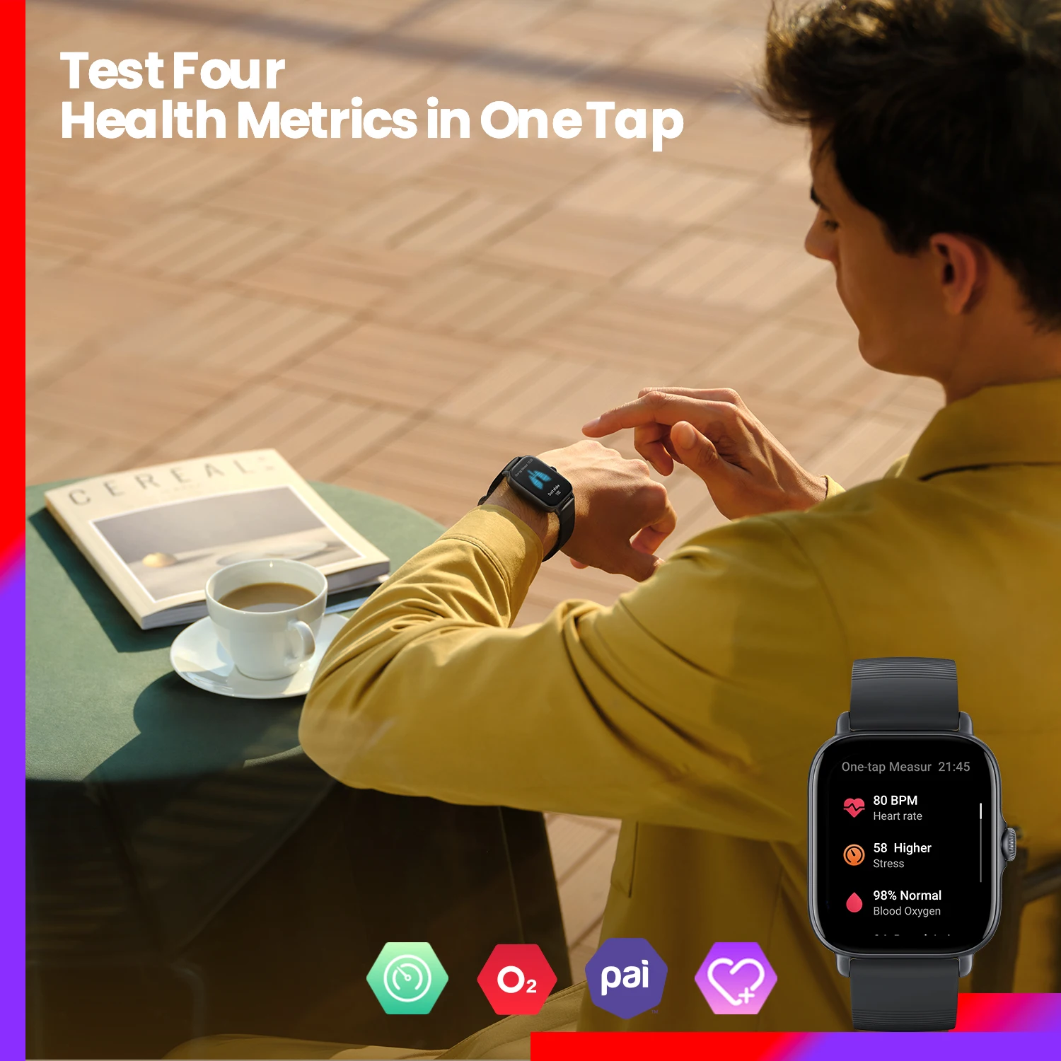 Amazfit GTS 3 Smartwatch  5ATM - đánh giá và giá Smartwatch Timex Watches For Men
